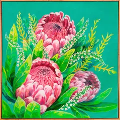 Maldive-Proteas-Framed-Print-H (Edit)